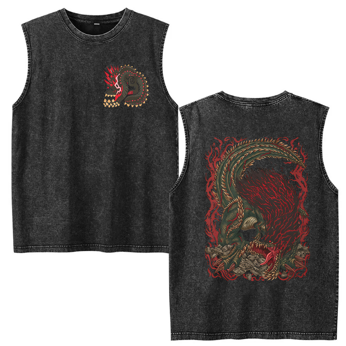 Vintage Fashion Game - Camisetas Masculinas Estilo Colete Vintage Lavado,