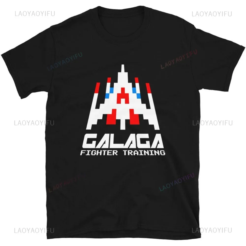 Vintage Fashion Game - Arcade Galaga-camiseta vintage masculina, videogame, jogo