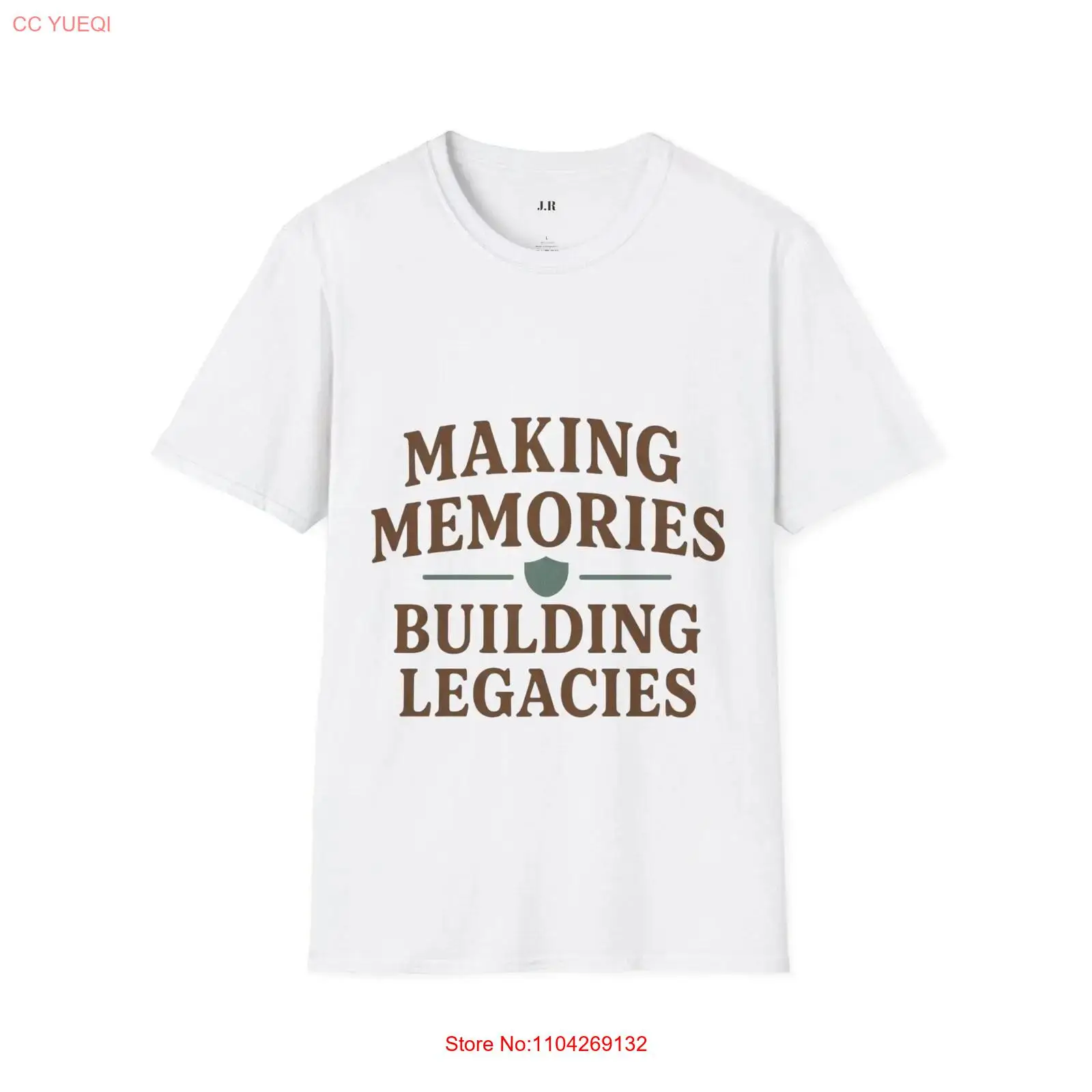Vintage Fashion Meaning - Camiseta Softstyle Temática Familiar para Construção