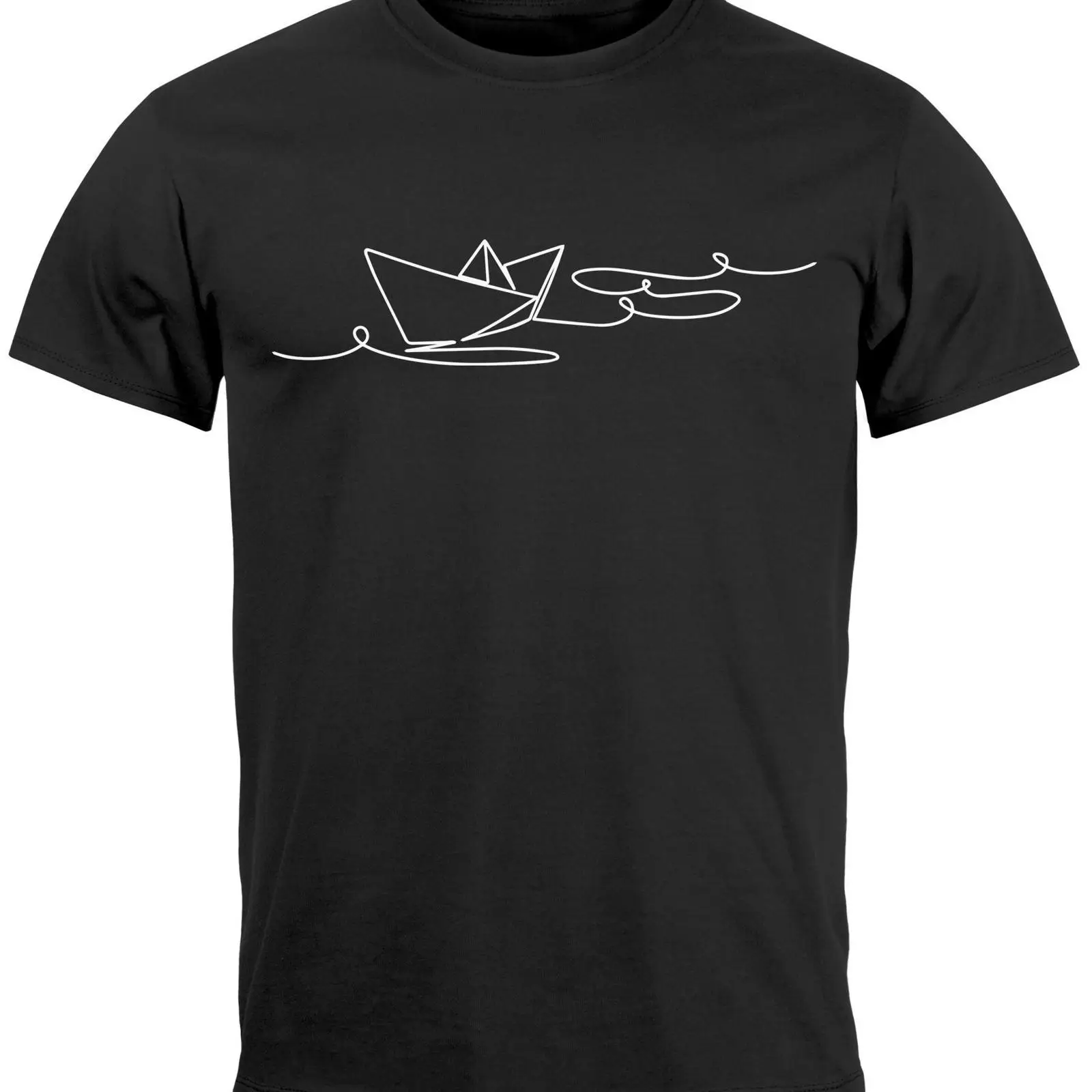 Vintage Fashion Herren - Camiseta Estampada Neverless Masculina com Estampa