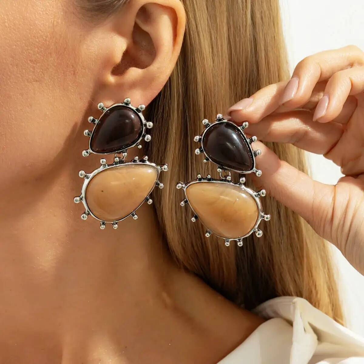 Z Vintage Fashion - z vintage irregular geométrico waterdrop pingente