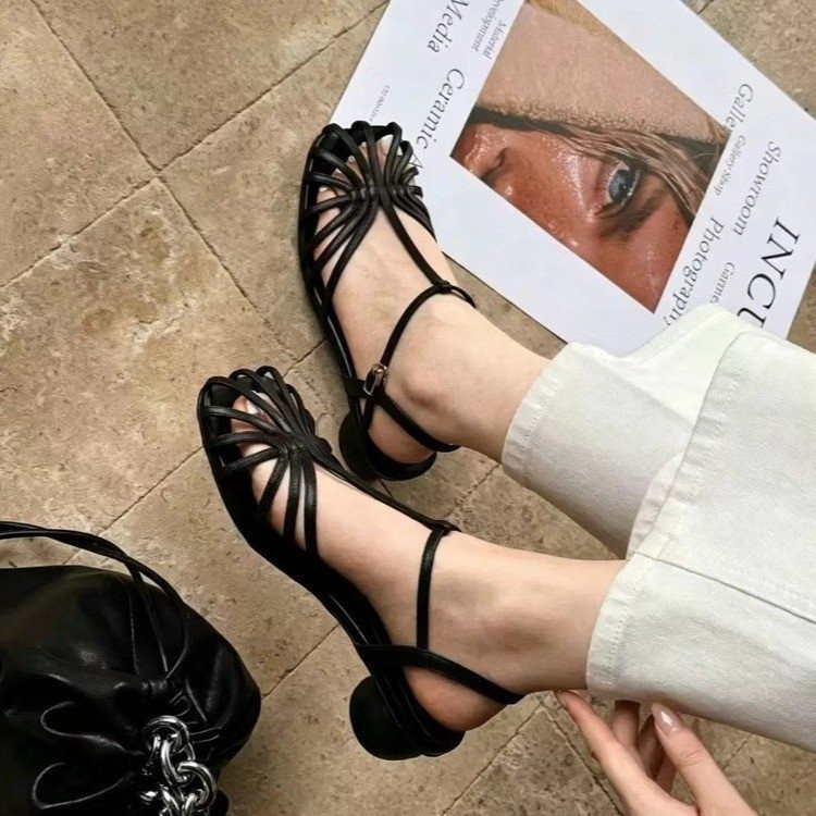 Sandálias Romanas de Estilo Fr - Vintage Fashion Style avaliação e preço