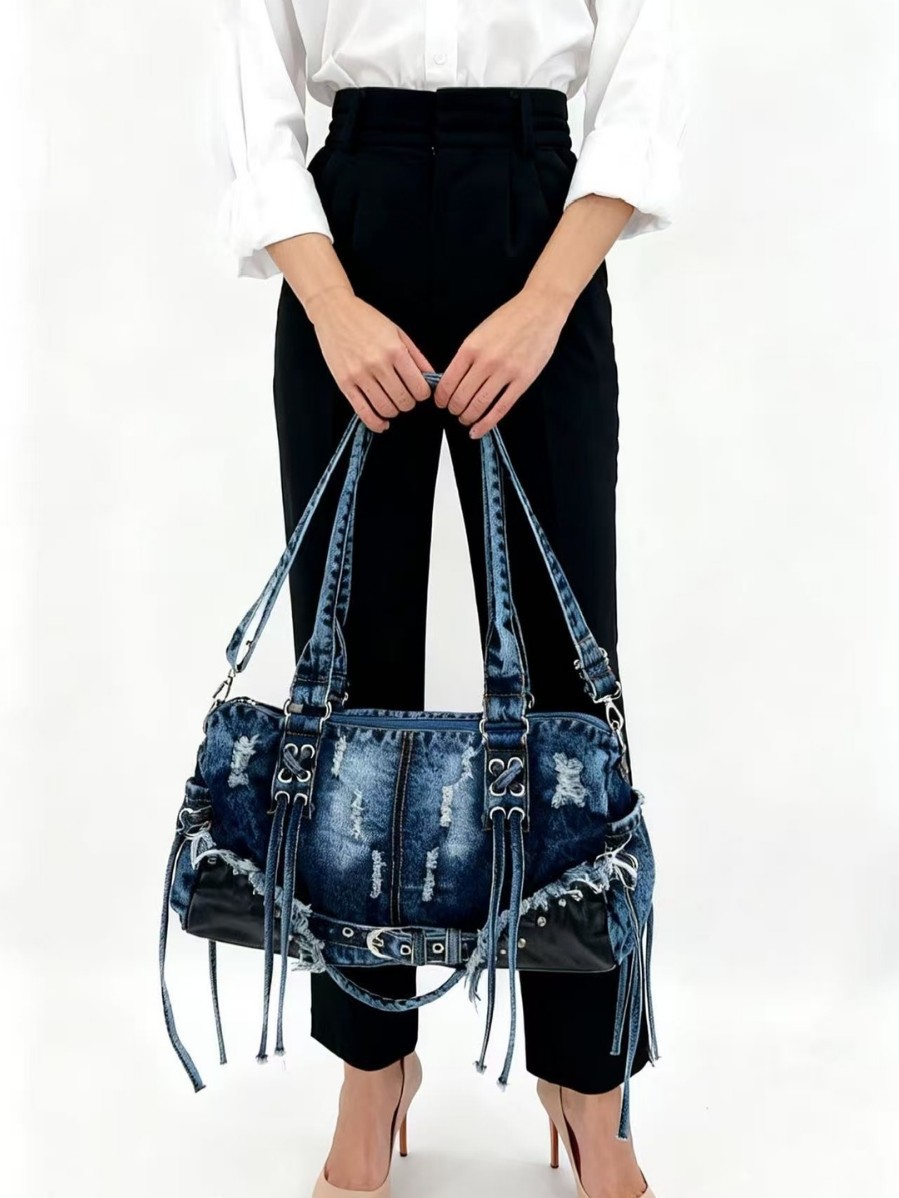Bolsa Tote Vintage Y2K Hot Gir - Vintage Fashion Subculture avaliação e preço