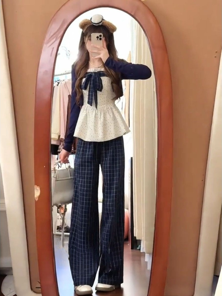 Moda coreana y2k colheita topo - Vintage Fashion Subculture avaliação e preço
