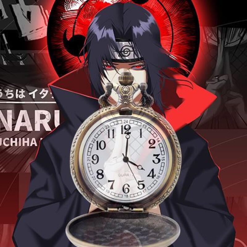 Relógio de Bolso Naruto Retrô  - Vintage Fashion Meaning avaliação e preço