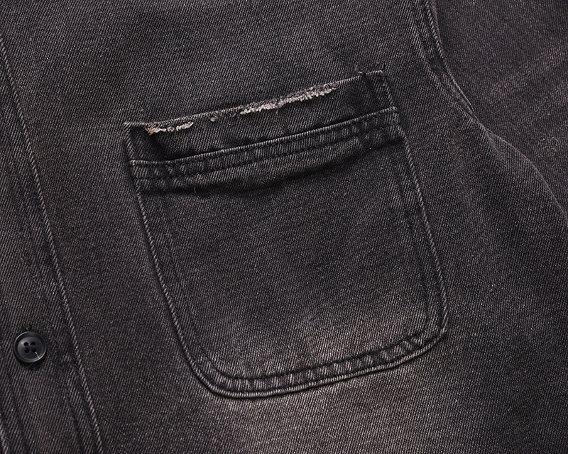 Jaqueta Jeans Masculina Rasgad - Vintage Fashion Y2K avaliação e preço