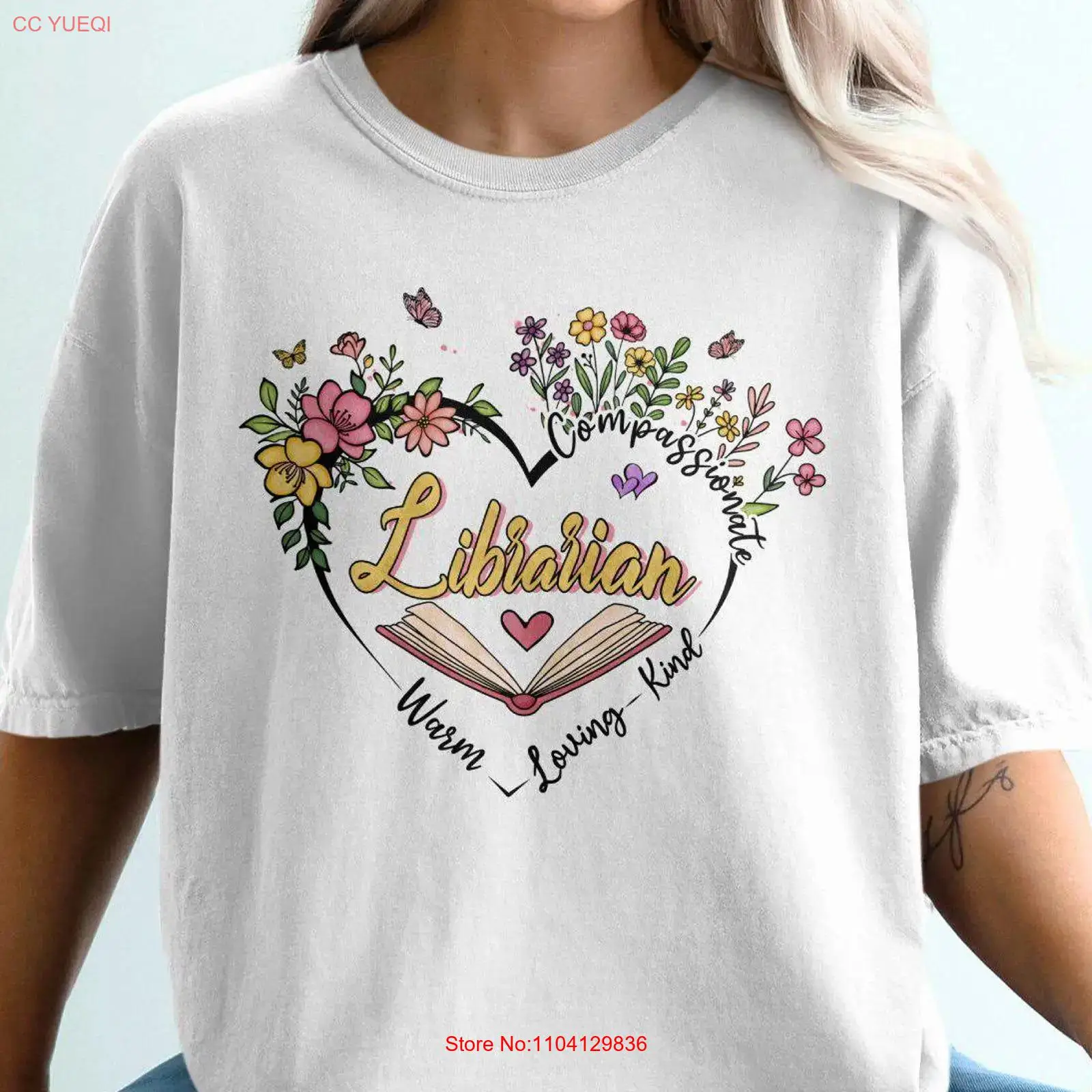 Camiseta de bibliotecário, ama - Vintage Fashion Library avaliação e preço