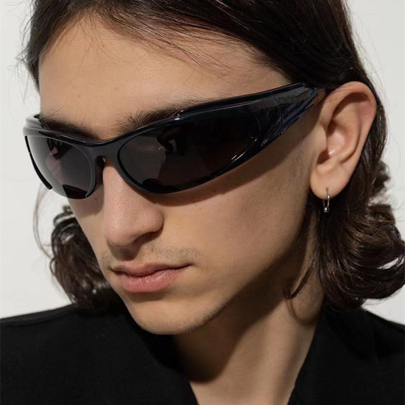 Novos óculos de sol Y2k para m - Vintage Fashion Y2K avaliação e preço