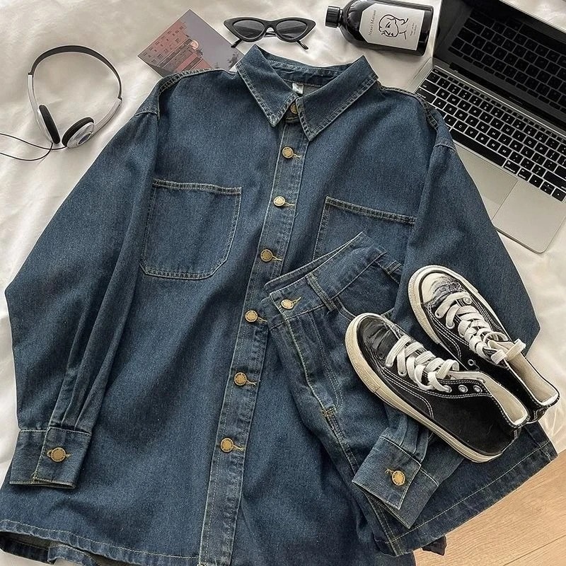 Conjunto de Saia Jeans Y2K: Ja - Vintage Fashion Y2K avaliação e preço