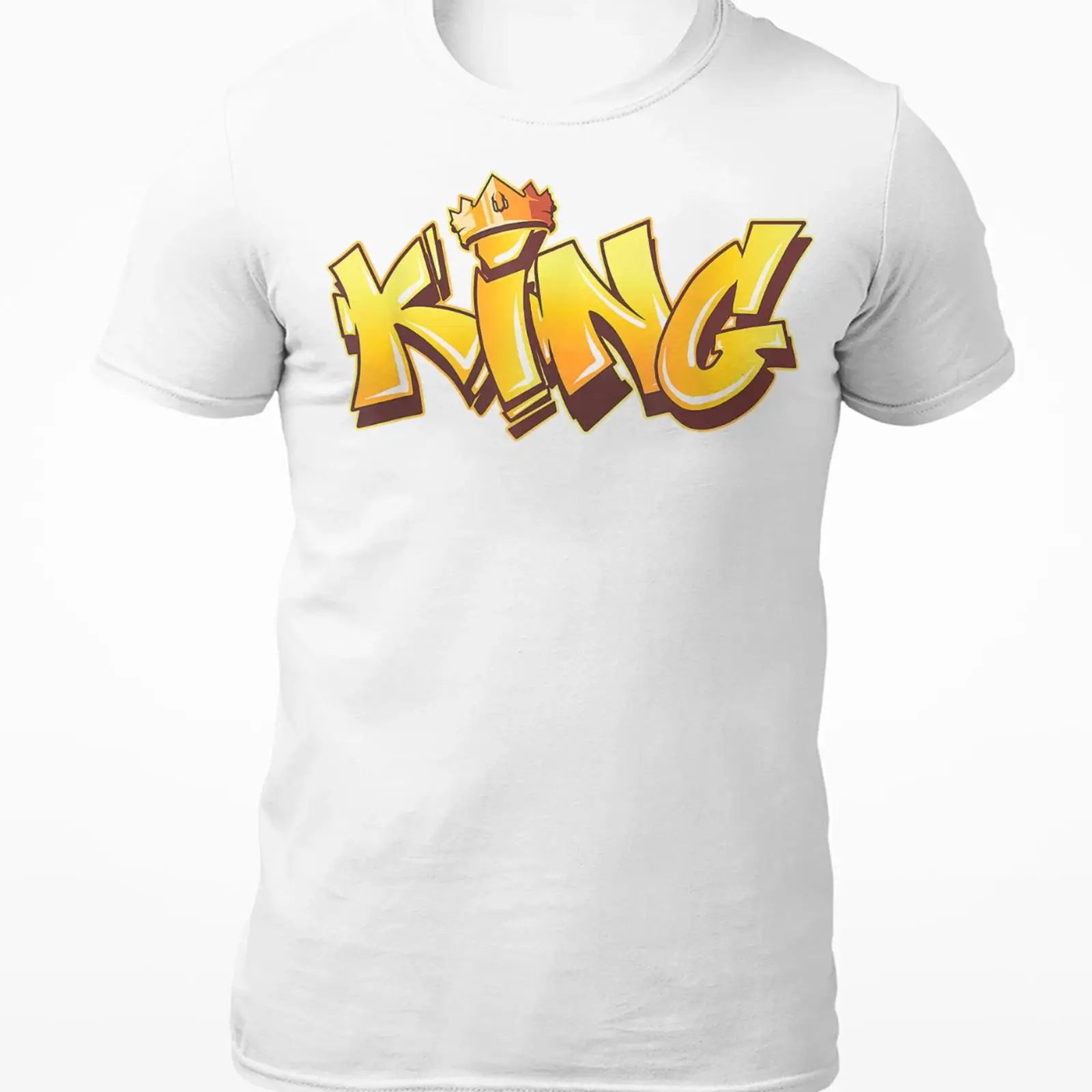 Camiseta Unissex King Graffiti - Vintage Fashion Herren avaliação e preço