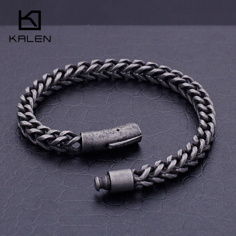 Pulseiras de Corrente Trançada - Z Vintage Fashion avaliação e preço