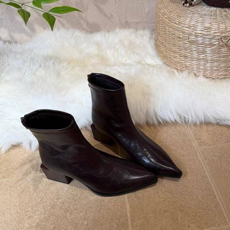 Botas Femininas de Cano Curto  - Vintage Fashion Style avaliação e preço