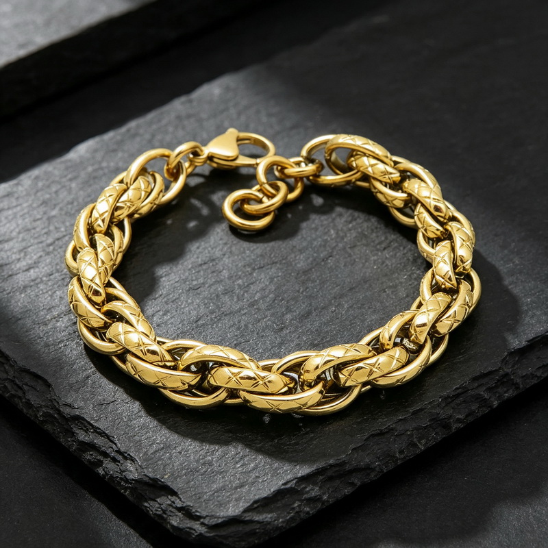 Pulseira Masculina Kalen de Aç - Z Vintage Fashion avaliação e preço